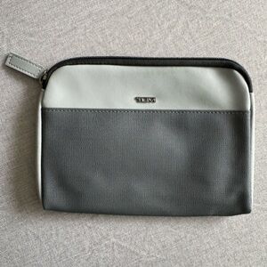 Tumi Two-Tone Gray Travel Toiletry Pouch